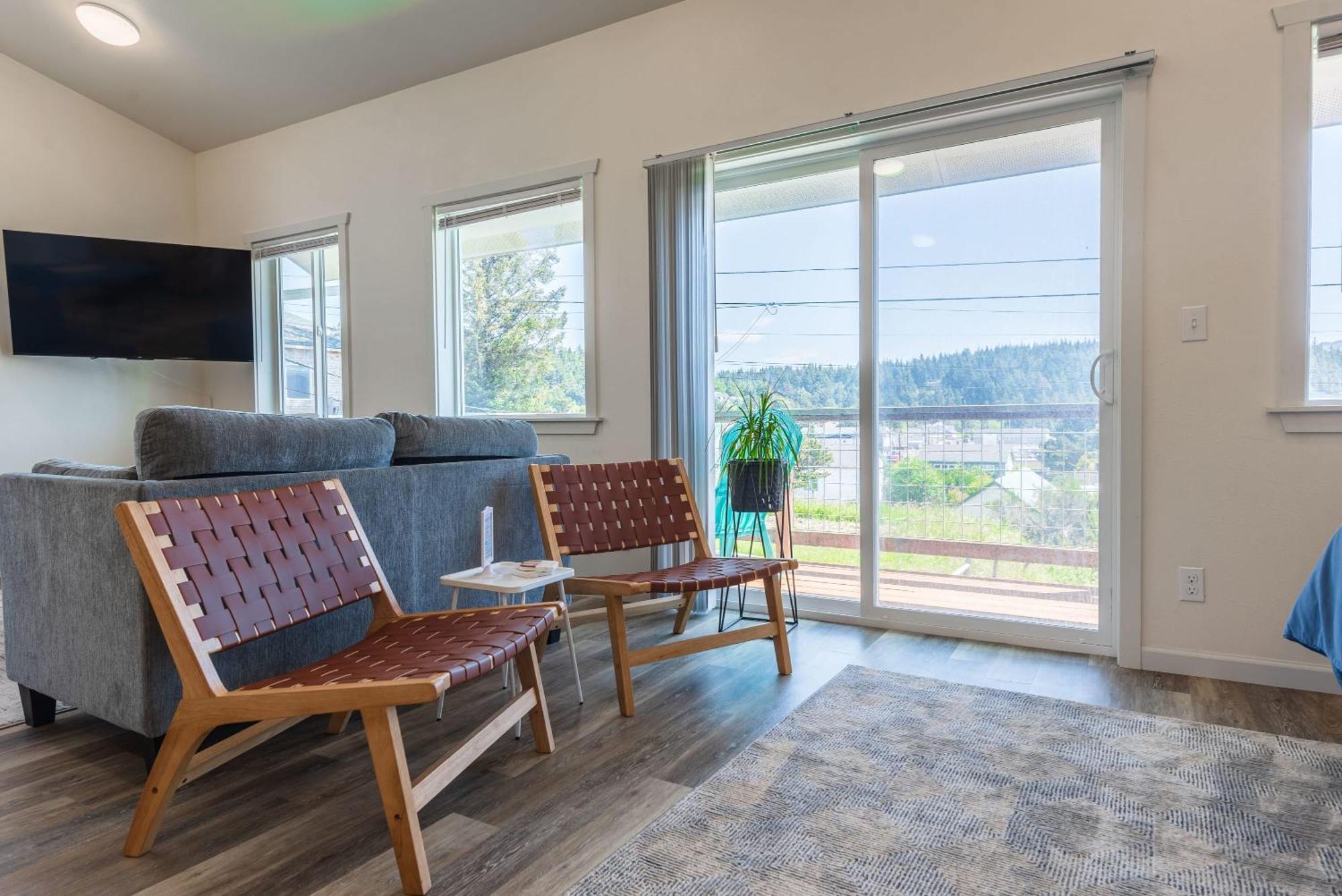 #Stayinmydistrict Oceanview Studio Loft Port Orford Bagian luar foto